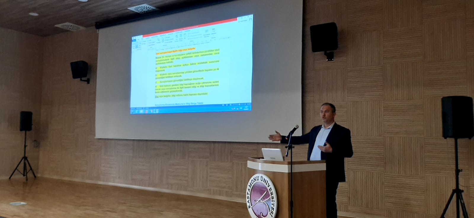 İç Denetim Birimi Başkanlığımız Tarafından 5018 sayılı Kamu Mali Yönetimi ve Kontrol Kanunu ile İlgili Eğitim Faaliyeti Düzenlenmiştir